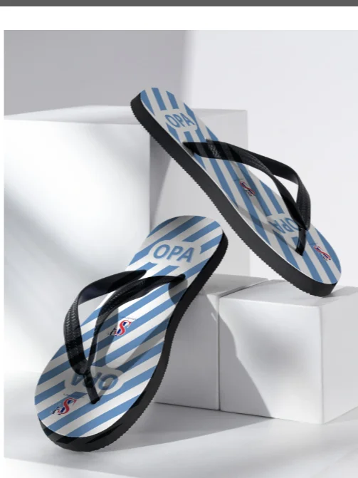 OPA Diagonal Stripe Flip-Flops product image (2)