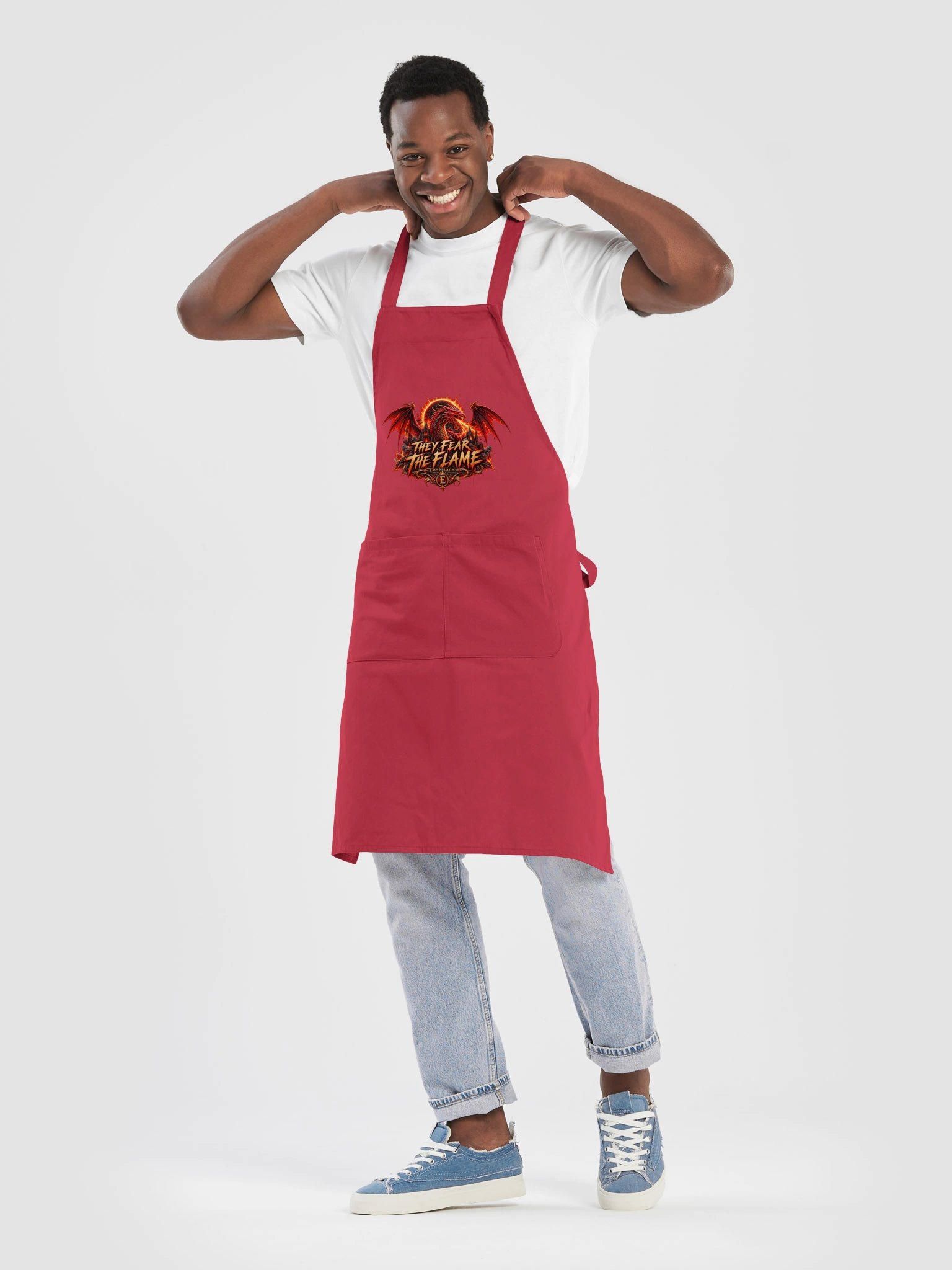 🐉 THE EMSPIRACY ORGANIC COTTON APRON 🔥 product image (9)