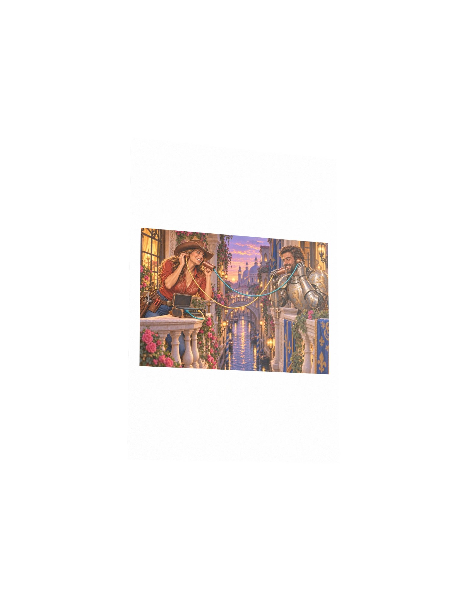 Full Duplex Small Art Print product image (3)