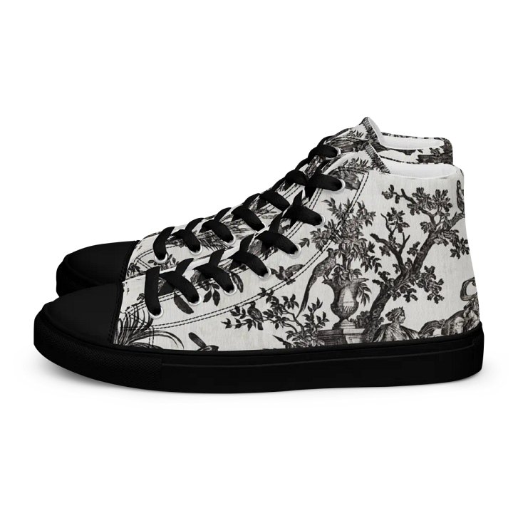 Jean–Baptiste Marie Hüet. Women's Toile High Top Canvas Shoes product image (1)