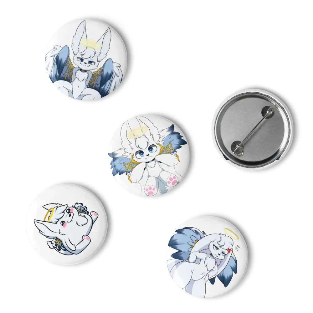 Heart Pin Button Pack product image (4)