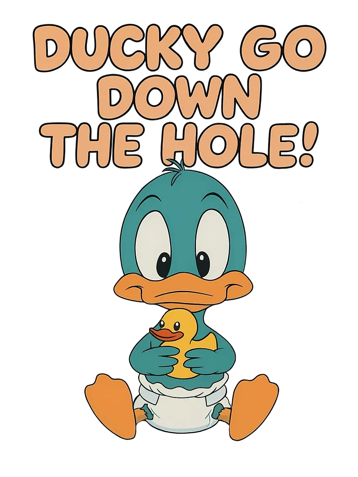 Ducky Go Down The Hole T Shirt product image (1)