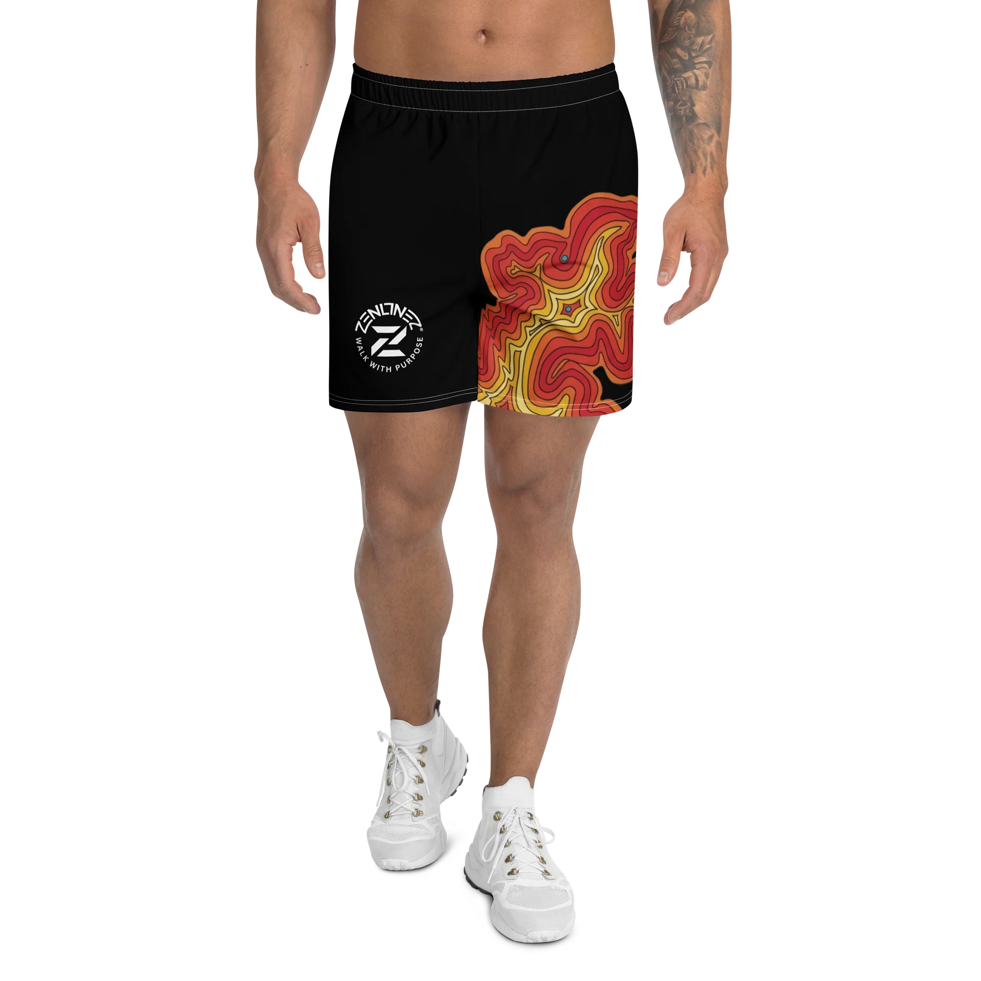 Red Mesa Athletic Long Shorts product image (1)