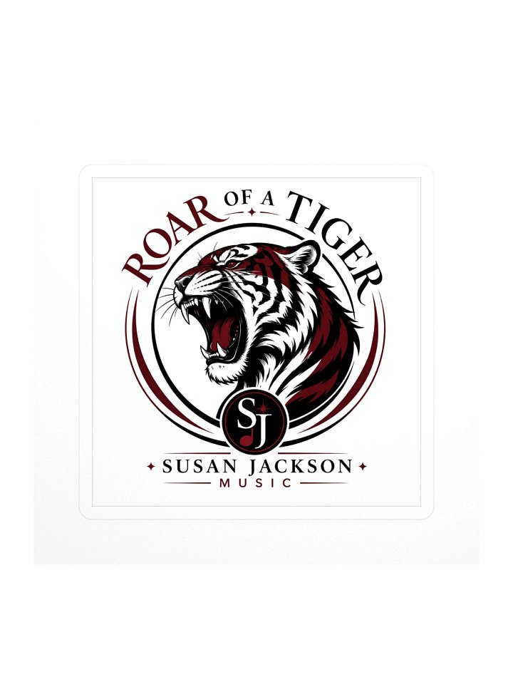 Susan Jackson Roar of a Tiger Sticker product image (1)