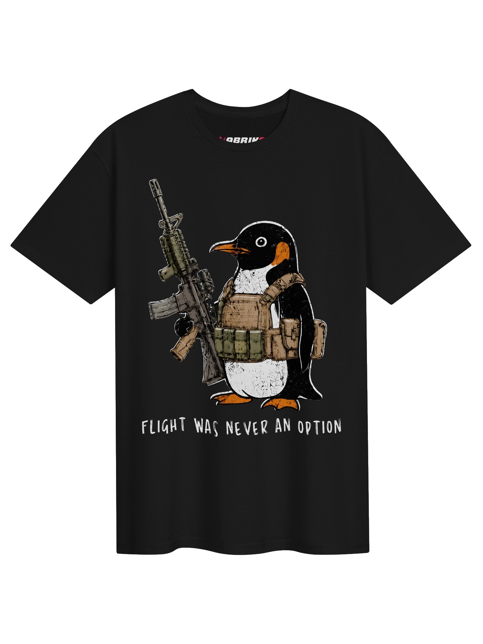 Flight Was Never An Option Funny Penguin T-Shirt product image (5)