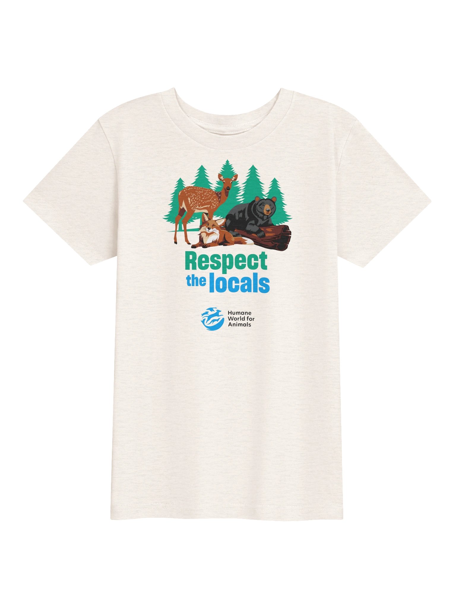 Respect the locals - Kids shirt product image (1)