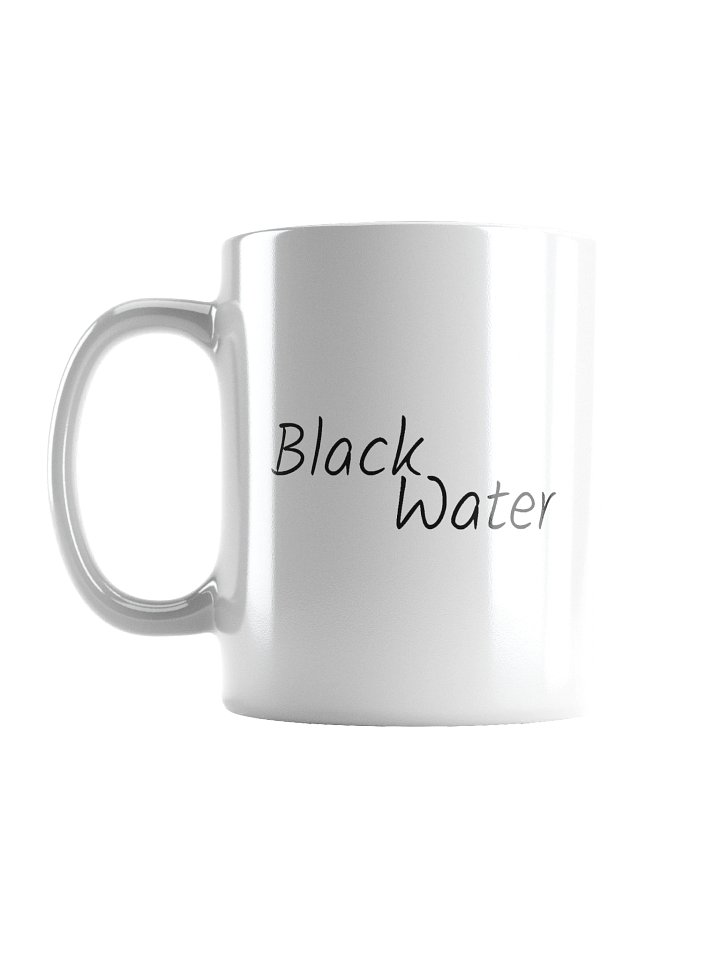 Glossy mug - white - BLACK WATER product image (1)