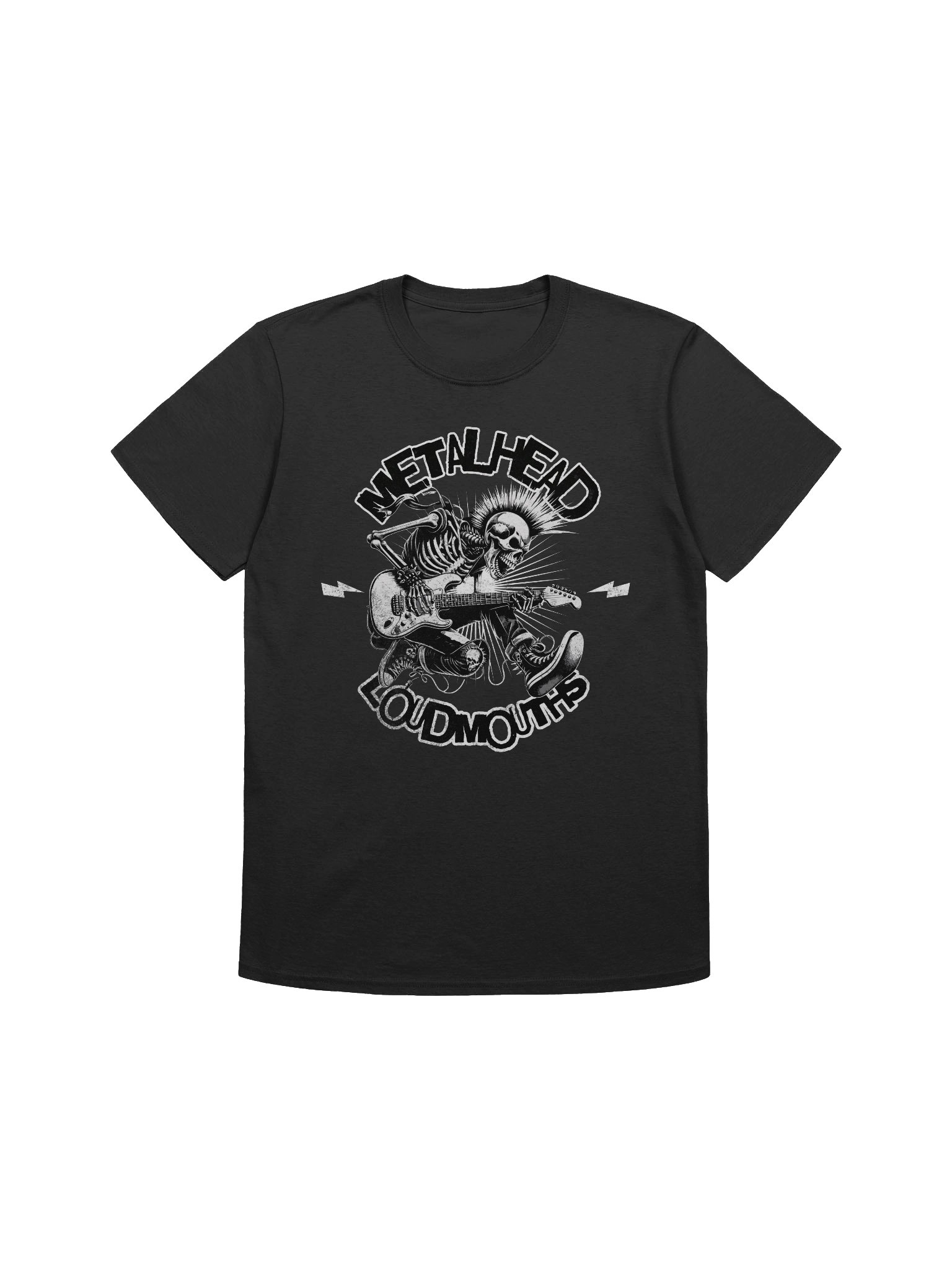 Metalhead Loudmouths Skeleton T-Shirt product image (1)