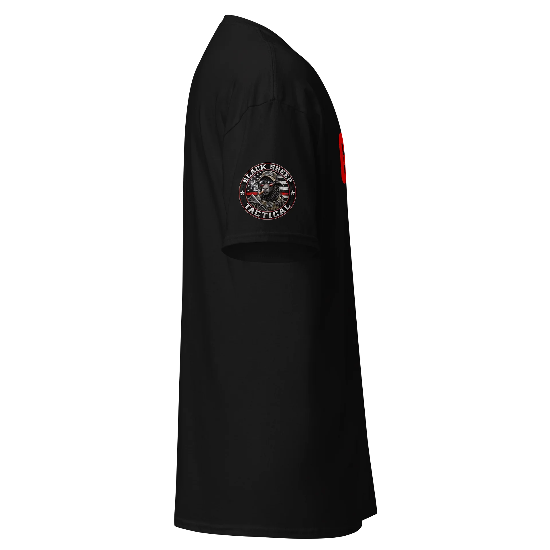 Black unisex Gildan gentile shirt product image (5)