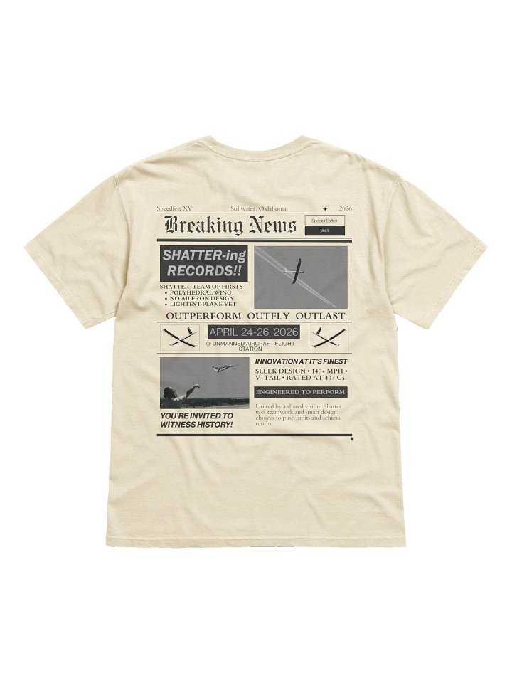 Shattering Records T-Shirt product image (1)