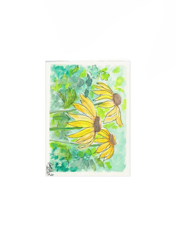 Cornflower Cluster Print product image (1)