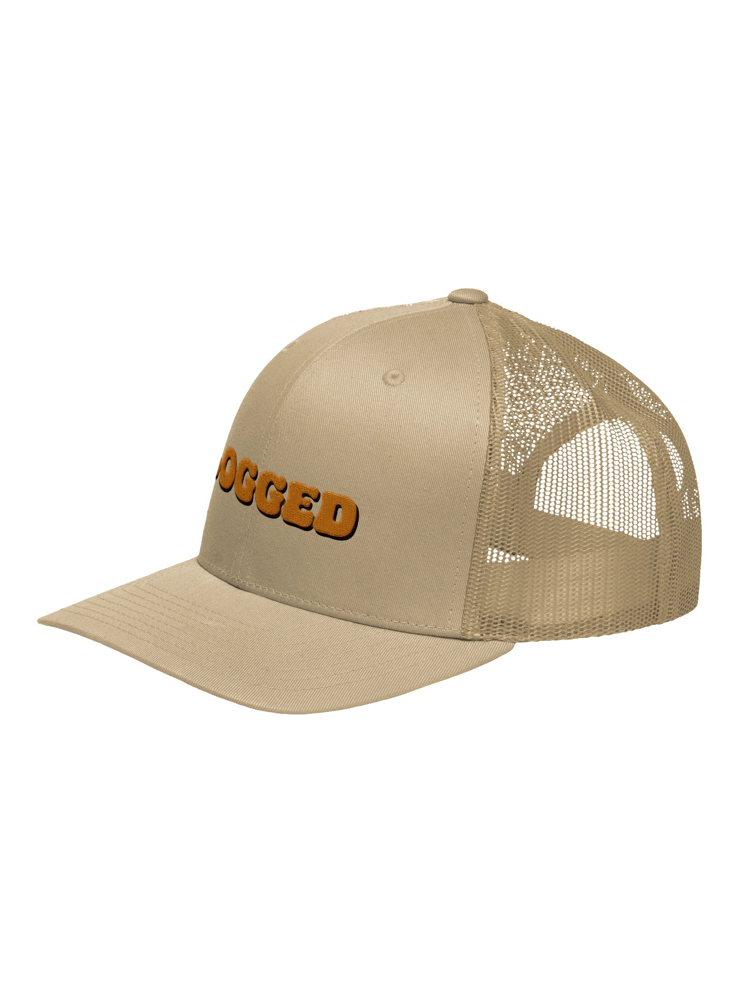 Logged Letters Embroidered Trucker Hat product image (9)