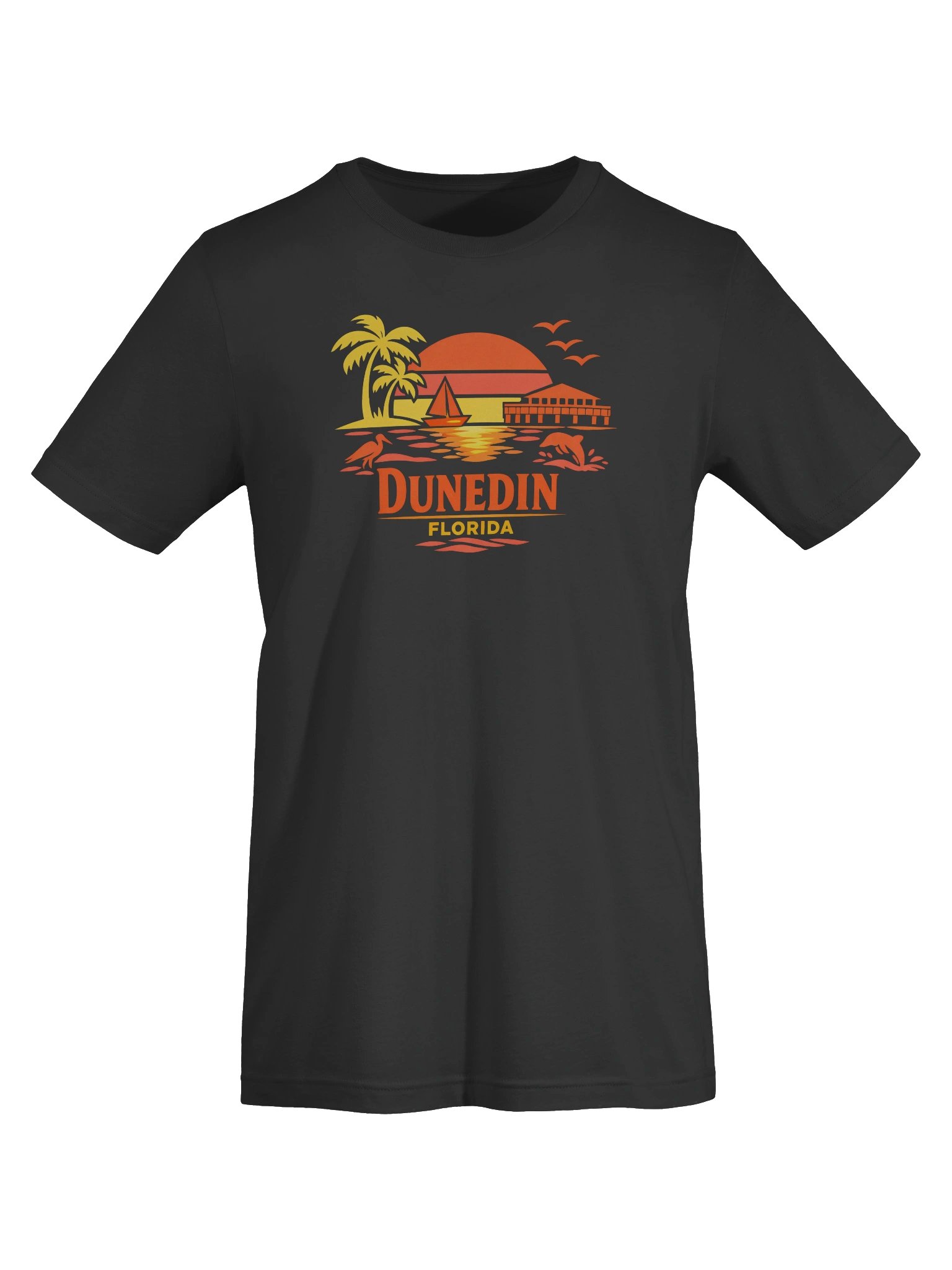 Dunedin Florida Sunset T-Shirt - Local Gulf Coast Heritage Tee product image (105)