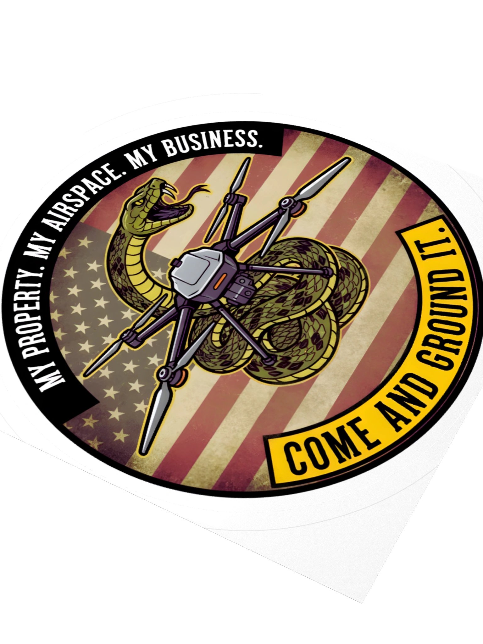 Don't Tread Sticker product image (7)