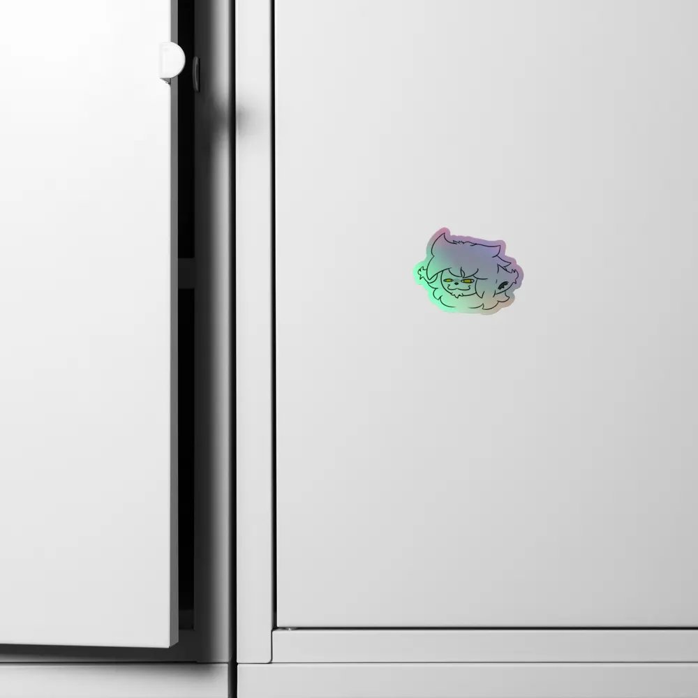 Sus Face Holo Sticker product image (6)