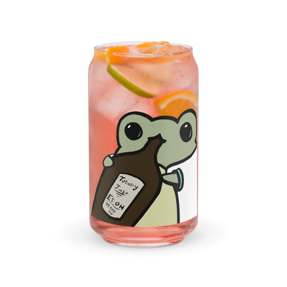 The Frog Can-Shaped Glass: It's Not a Drinking Problem.... product image (7)