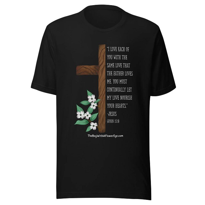 Dogwood John 15:9 - BLACK product image (1)