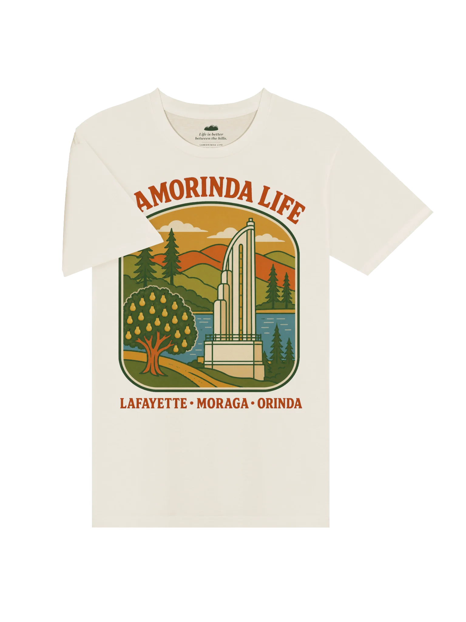 Lamorinda Life Three Towns Graphic T-Shirt product image (4)