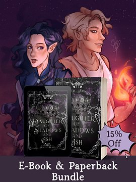 Daughter of Shadows and Ash Paperback & E-Book Bundle