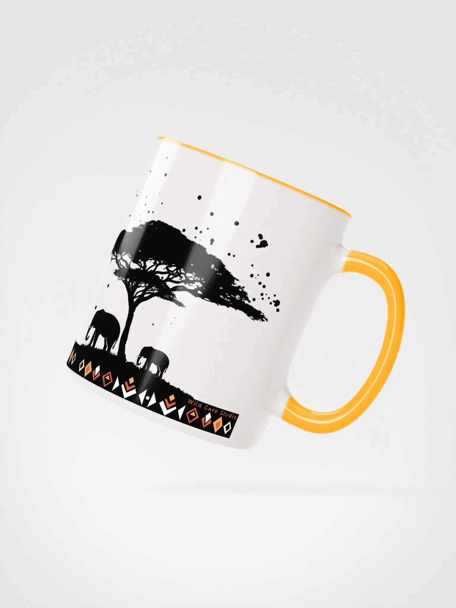 Elephant Oasis Ceramic Mug product image (7)