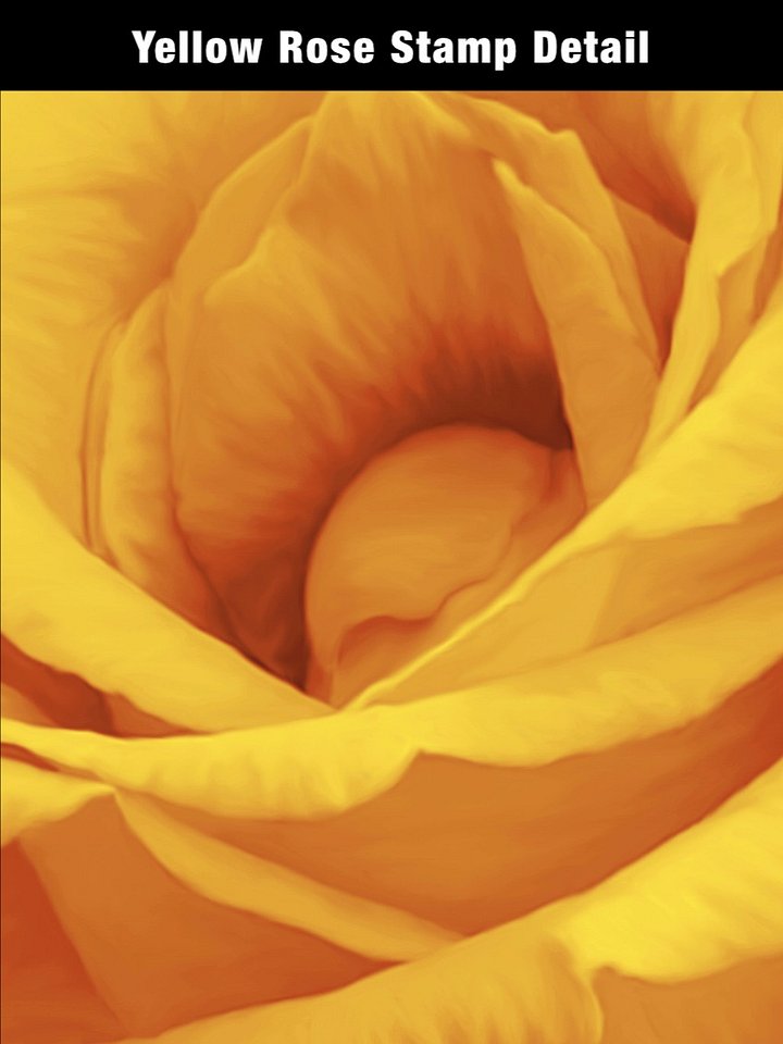 Yellow Rose Stamp product image (2)