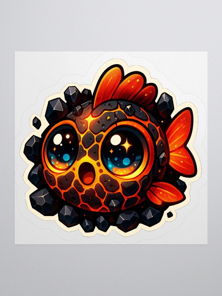 Spessartine Fish Sticker product image (1)