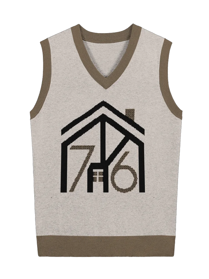 House 746 Luxury Knit Vest - Beige product image (1)