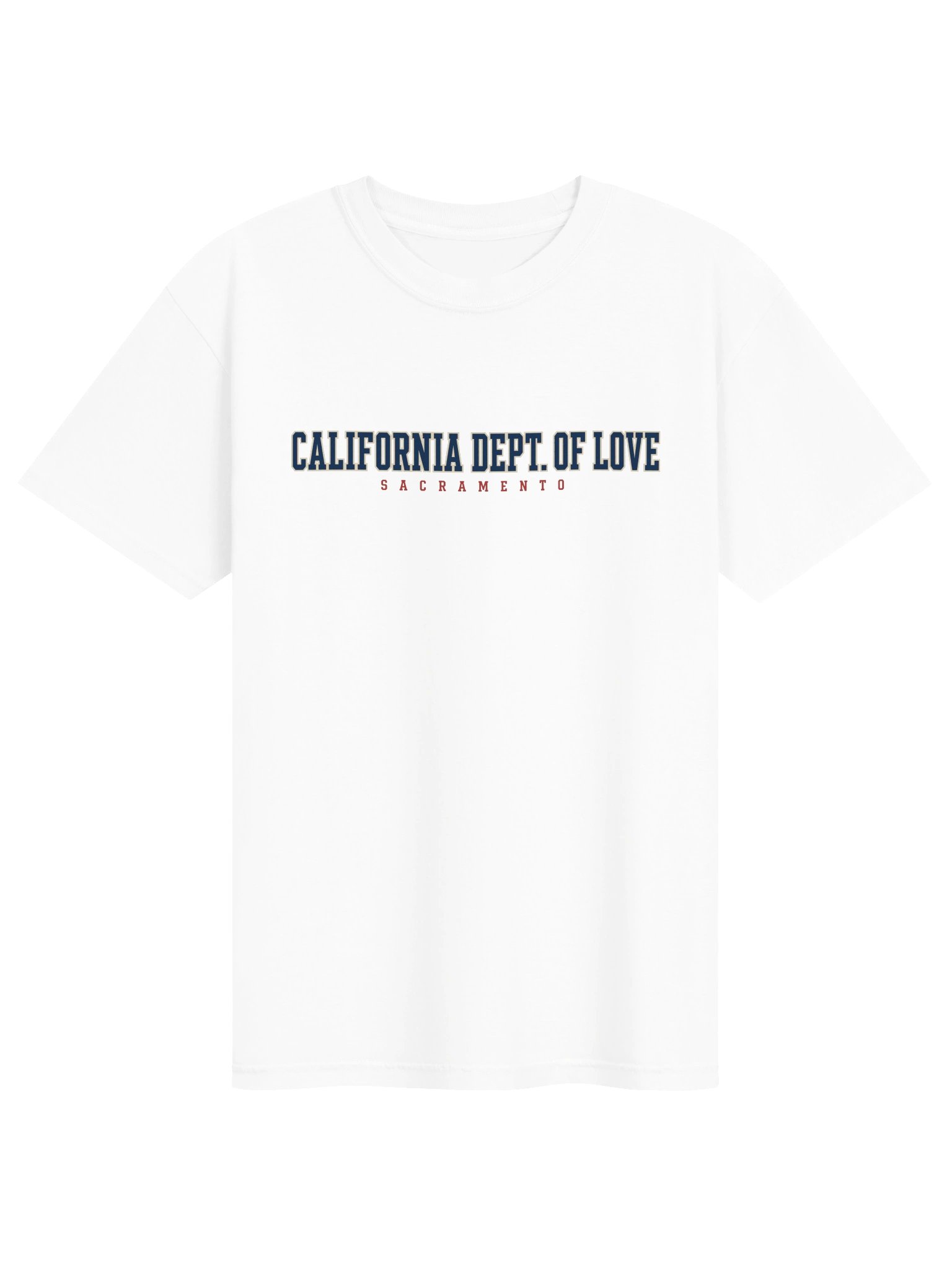 California Dept. of Love Sacramento Tee - Banner Wordmark product image (33)