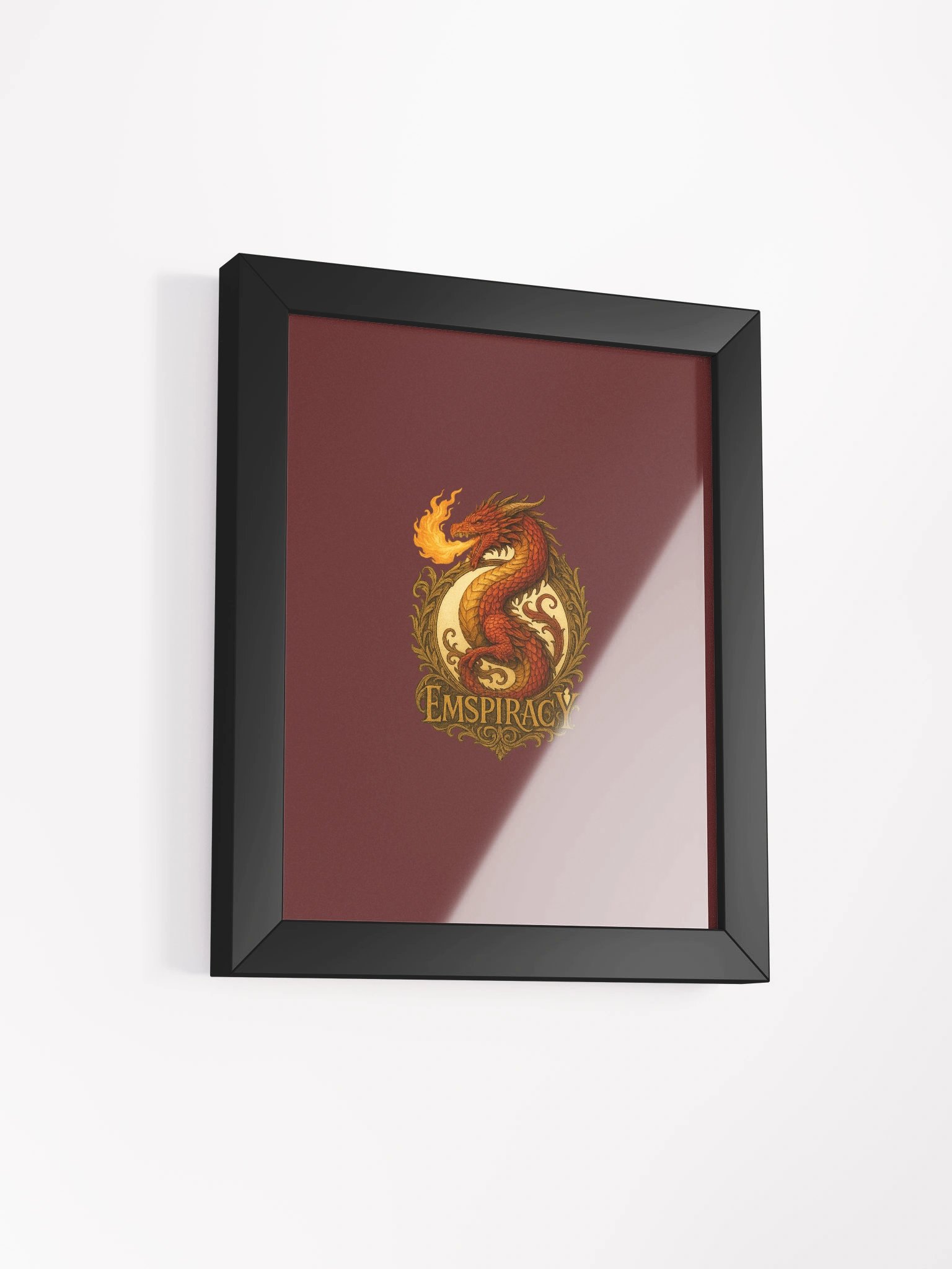 🖼️ Emspiracy Flameframe – The Dragon That Watches 🐉 product image (1)