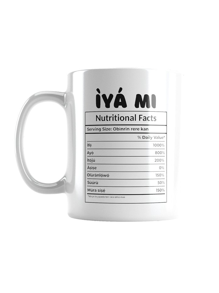 Ìyá Mi - nutritional facts product image (1)