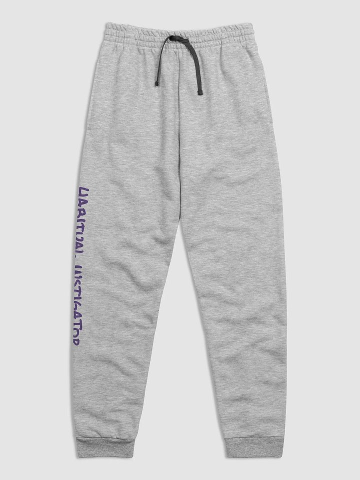 HABITUAL INSTIGATOR (purple long-line design) printed joggers product image (1)
