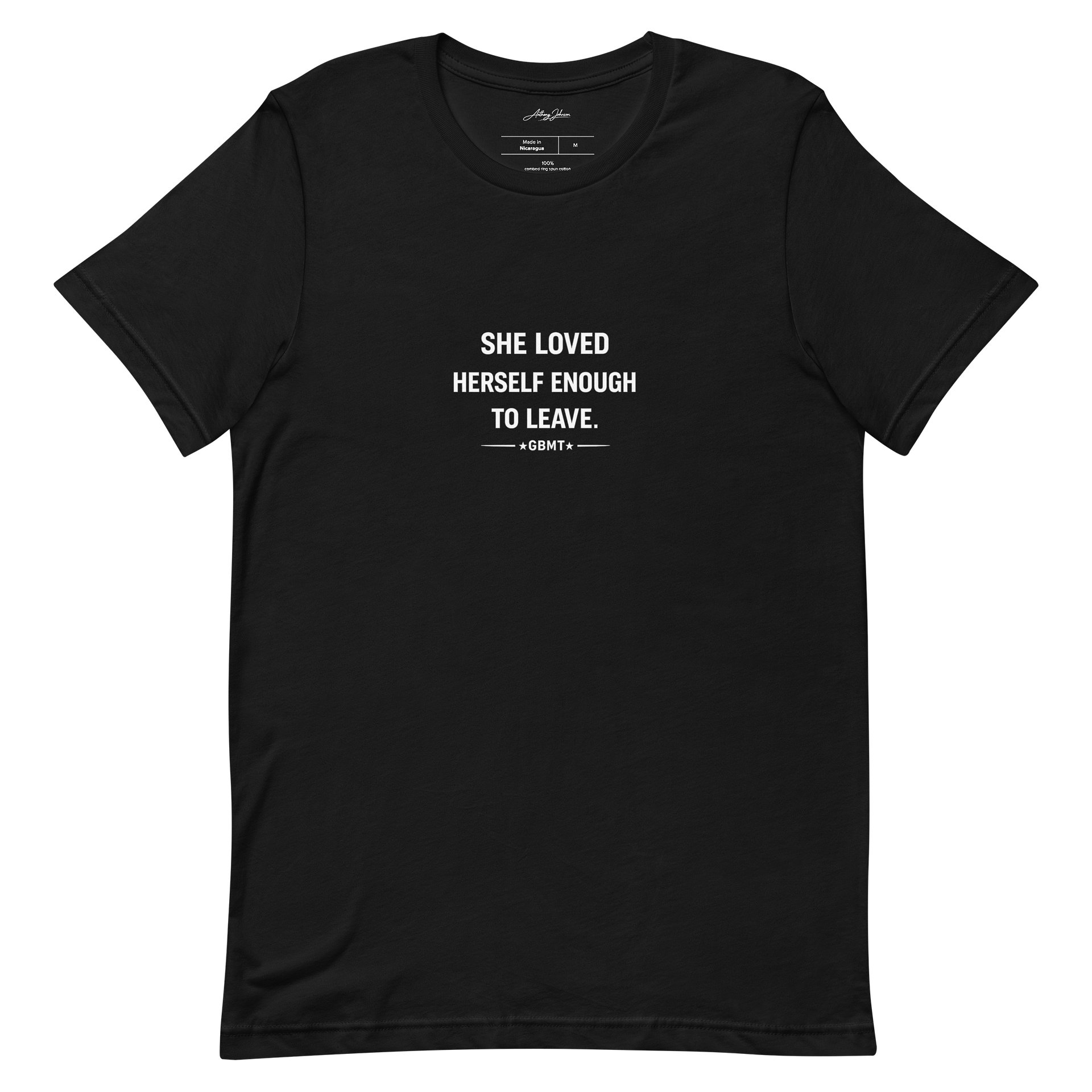 She Loved Herself Enough to Leave Tee – GBMT Women’s Empowerment Collection product image (11)