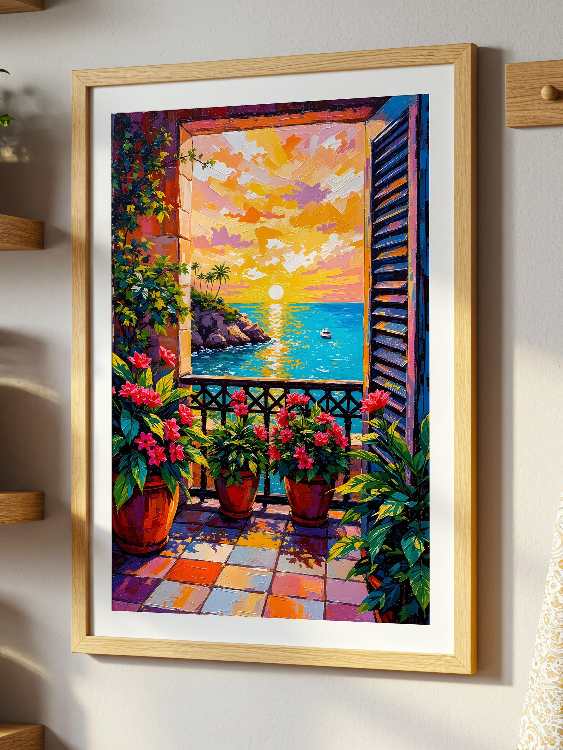 Henri Matisse Open Window Style Wall Art Poster product image (1)