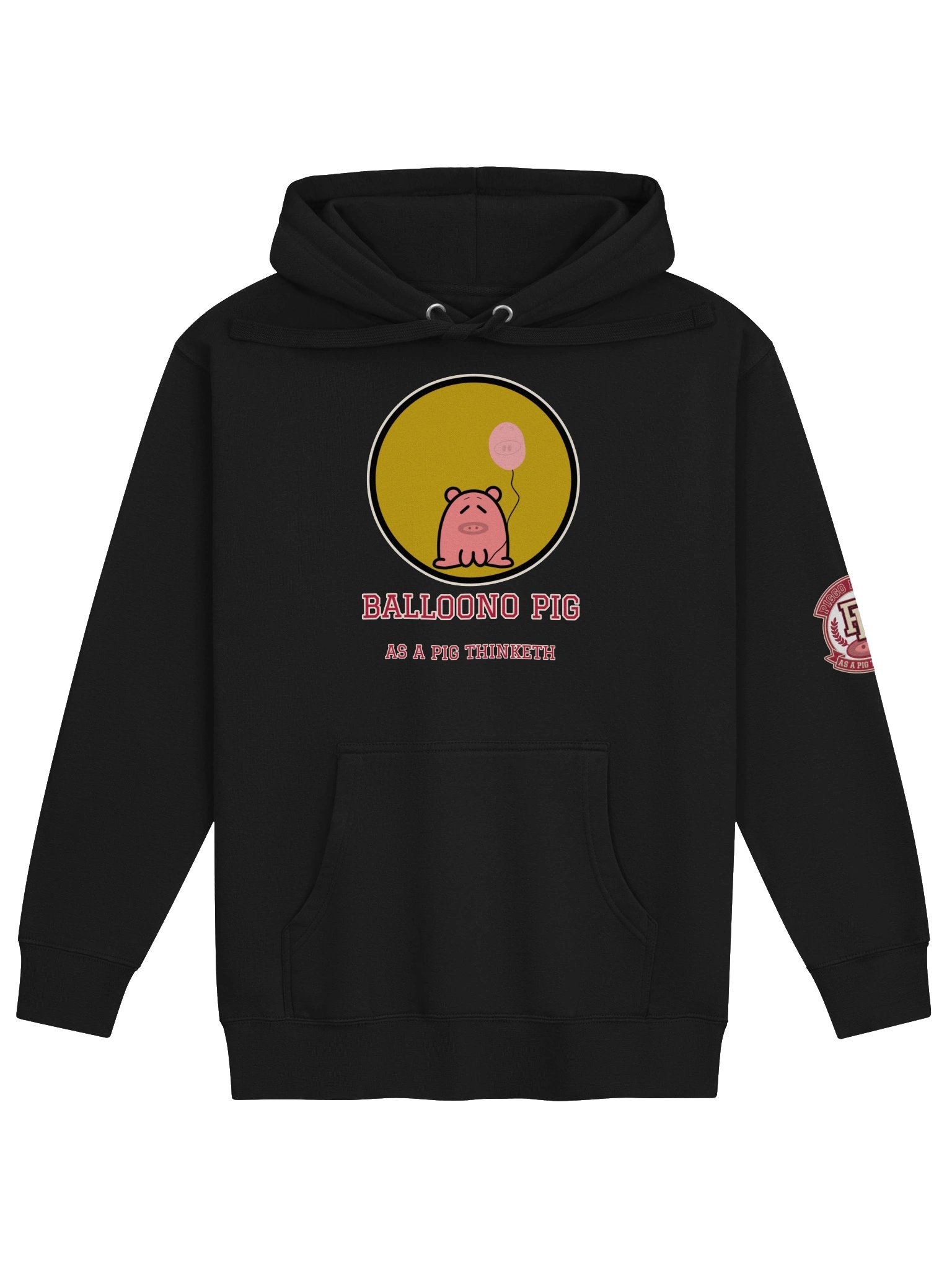 Balloono Pig Hoodie | As a Pig Thinketh product image (1)