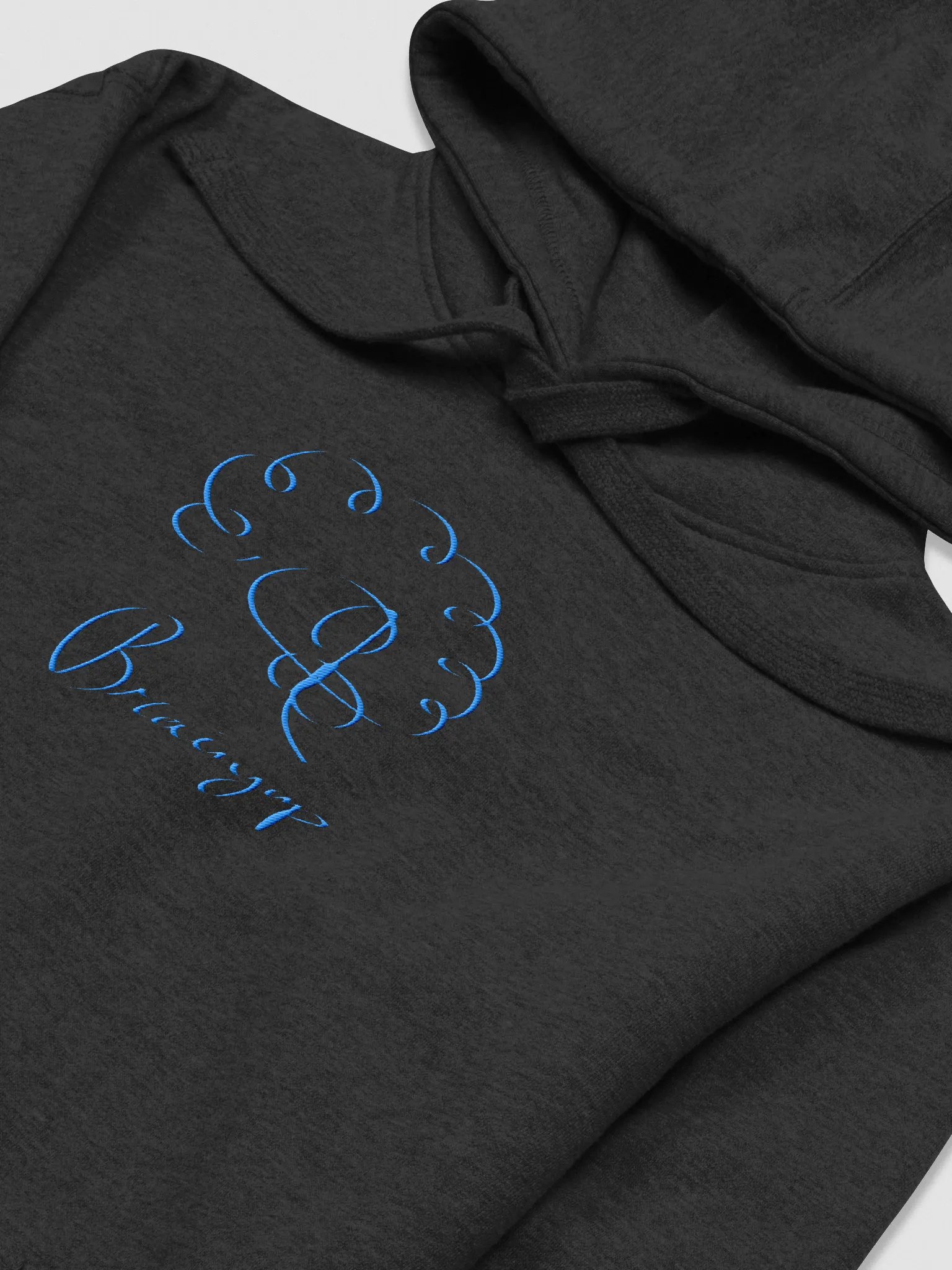 EMBROIDERED SIGNATURE HOODIE (Blue Signature) product image (11)
