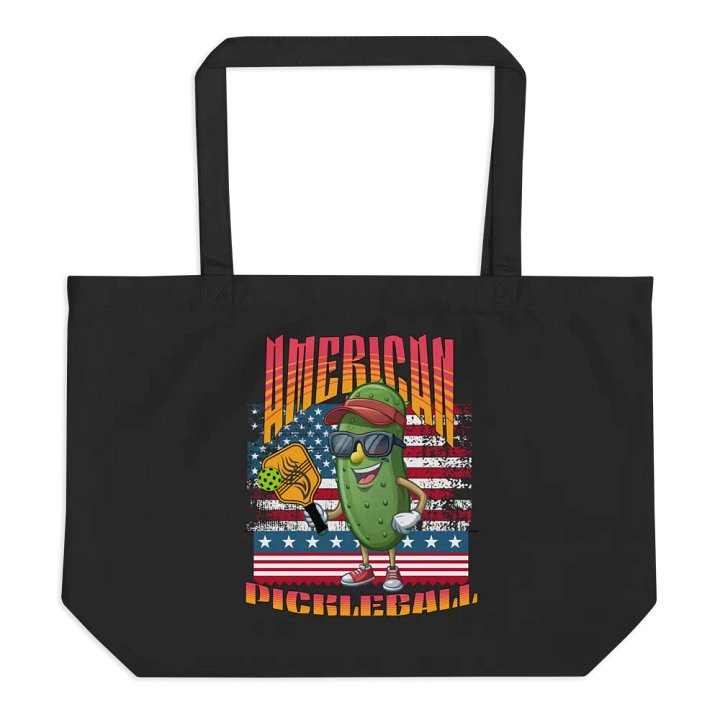 American Pickleball Patriot Tote Bag product image (1)