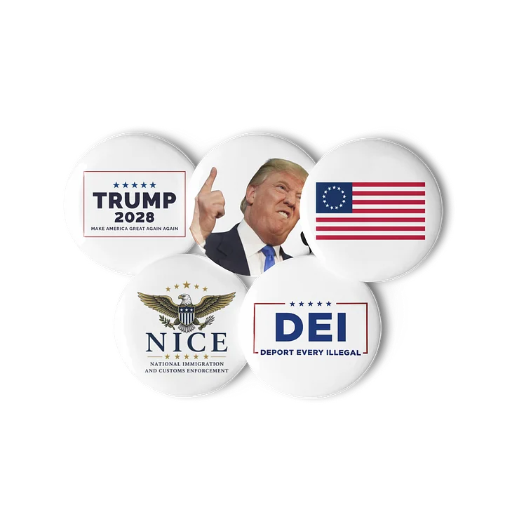 UnR MAGA Pin Buttons Set product image (2)