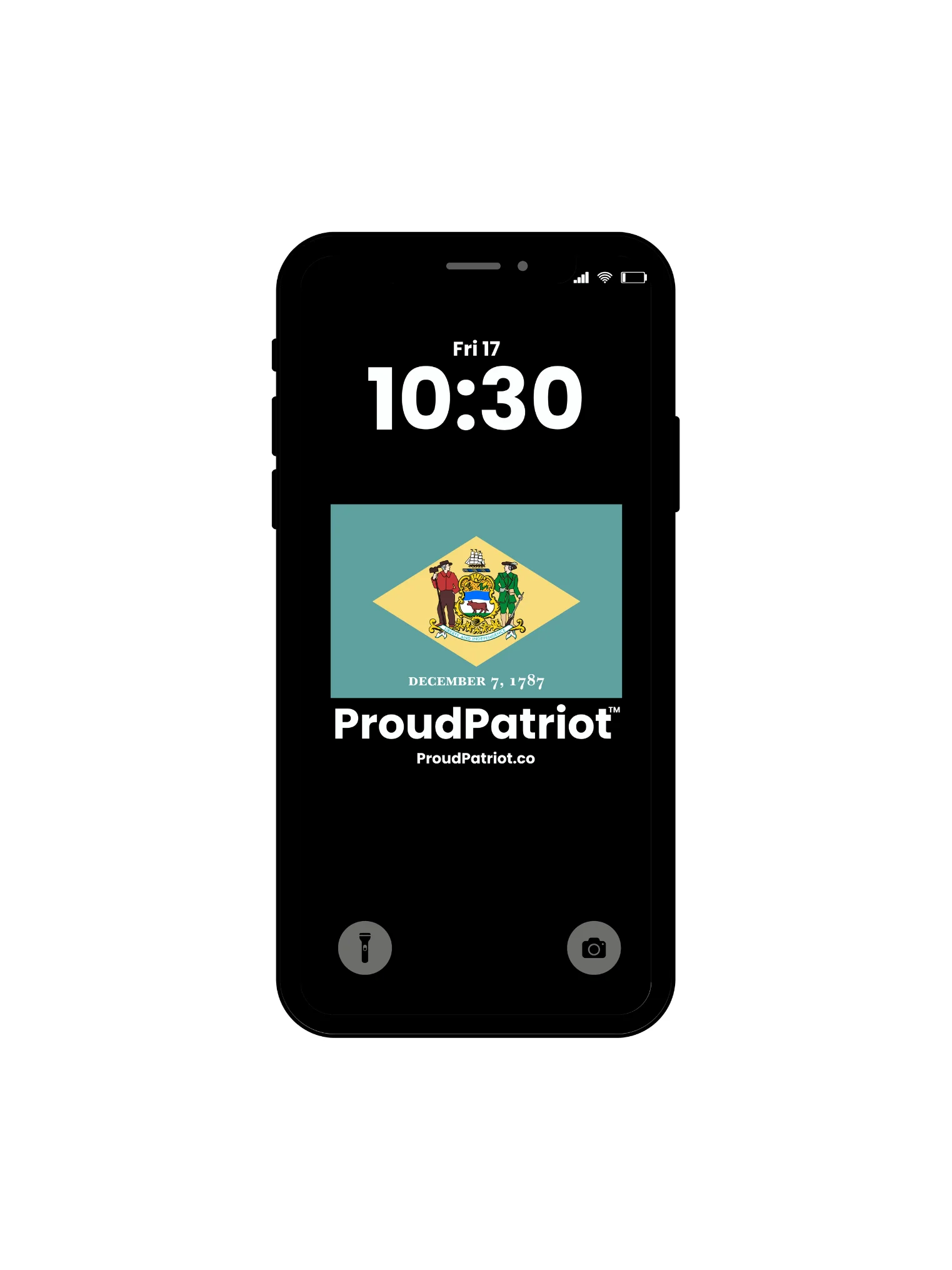 Delaware Proud Screensaver Dark Mode product image (1)