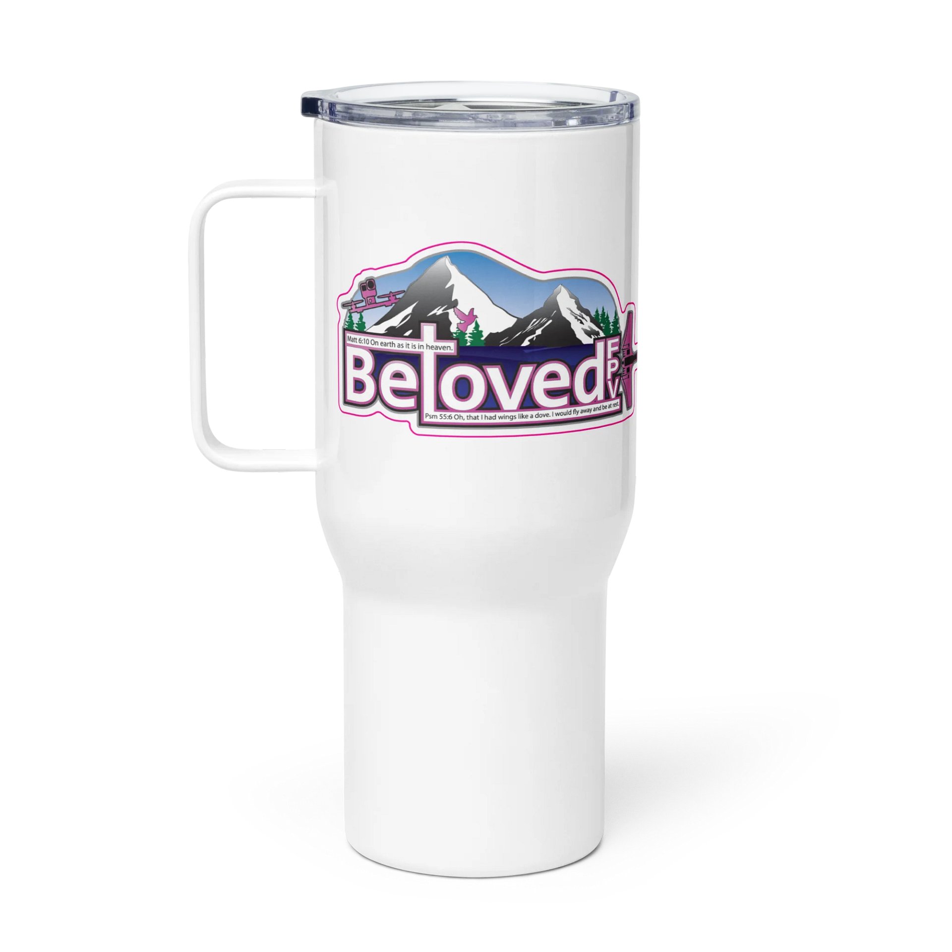 Beloved FPV Dual Logo Travel Mug product image (1)