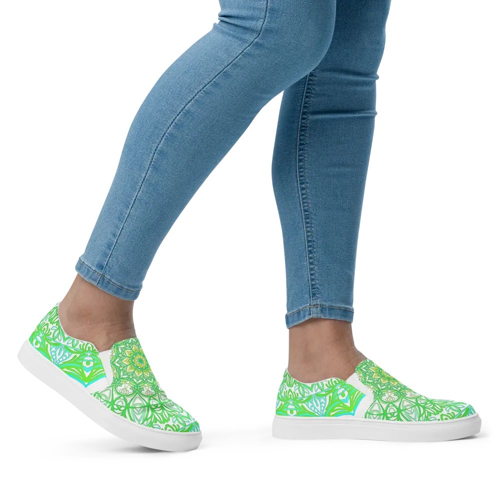Floral Harmony Slip-Ons product image (1)