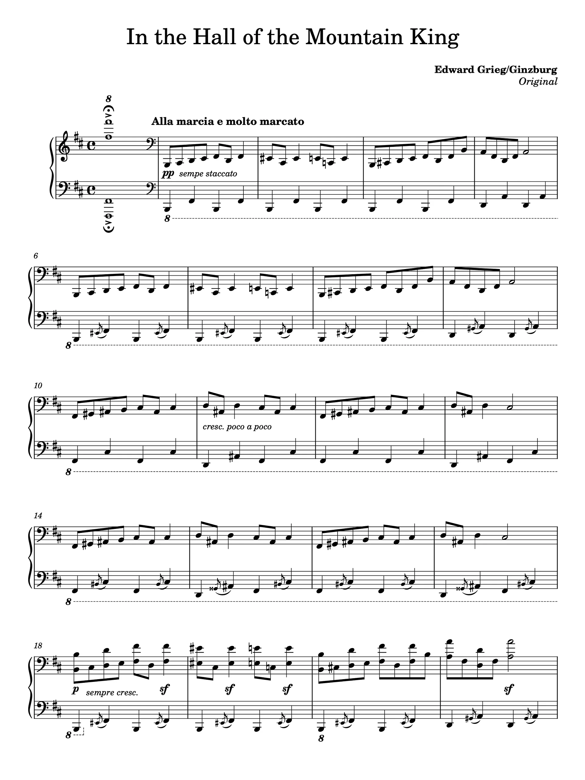 In the Hall of the Mountain King, Op. 46, No. 4 product image (1)