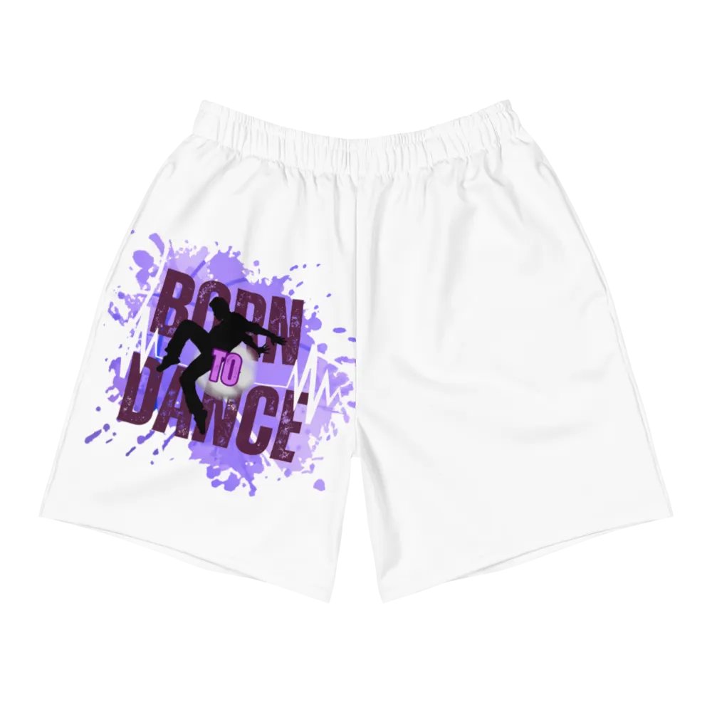 Born to Dance His Silhouette Splash Athletic Shorts product image (11)