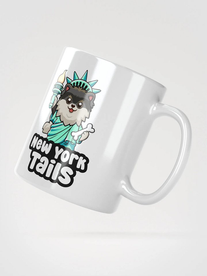 Mocha's Liberty New York Tails White Mug product image (4)