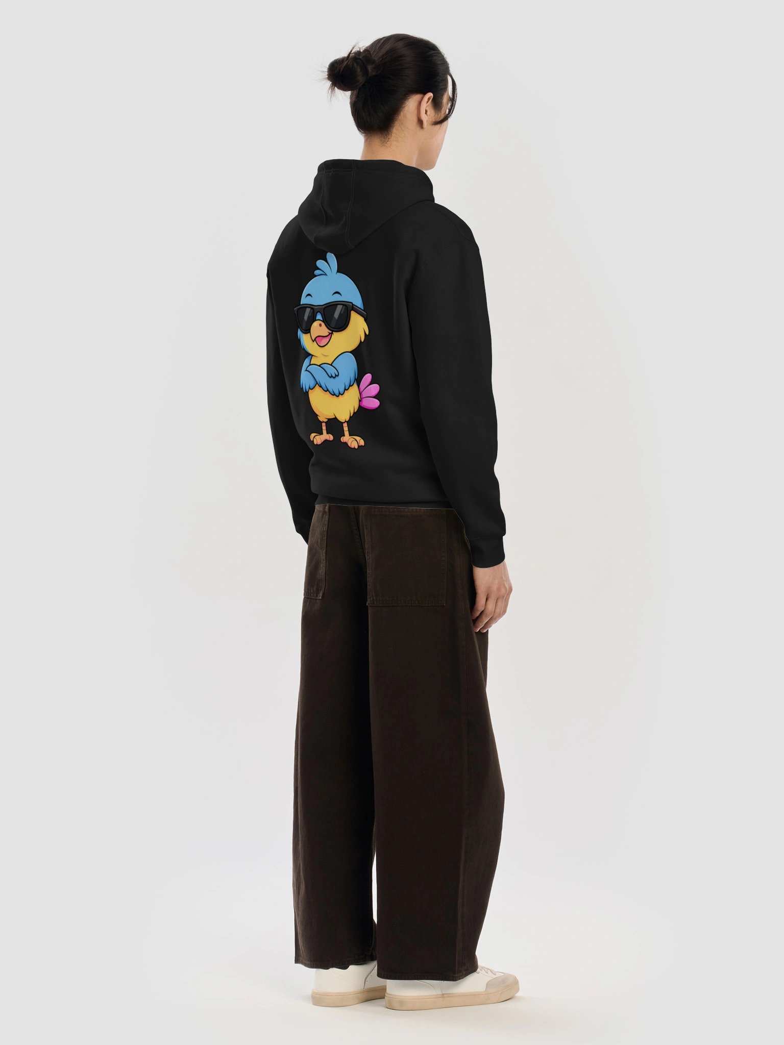 Logo Zip-up Dark Hoodie product image (8)