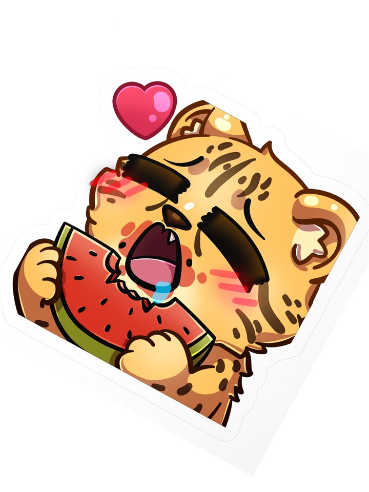 Melon Cheetah Sticker product image (5)