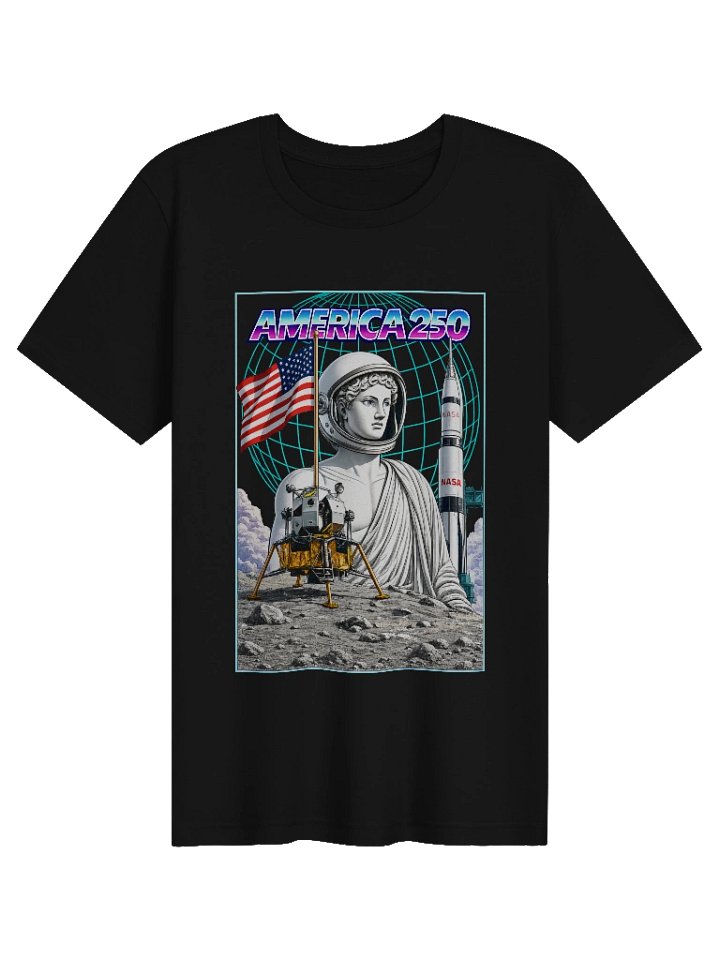America 250 Astronaut Statue Tee product image (6)