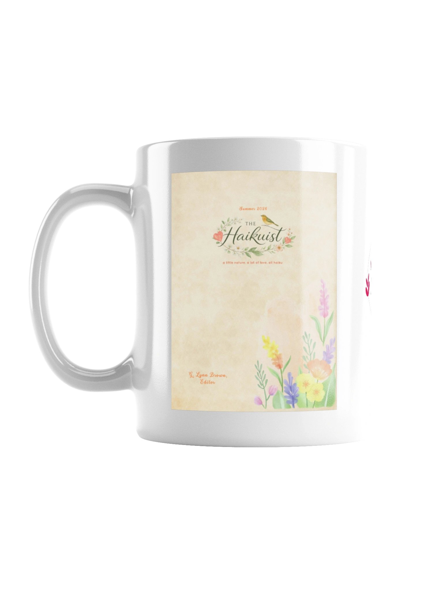 Front and Back Covers of " THE HAIKUIST " and Logo Coffee Mug product image (2)
