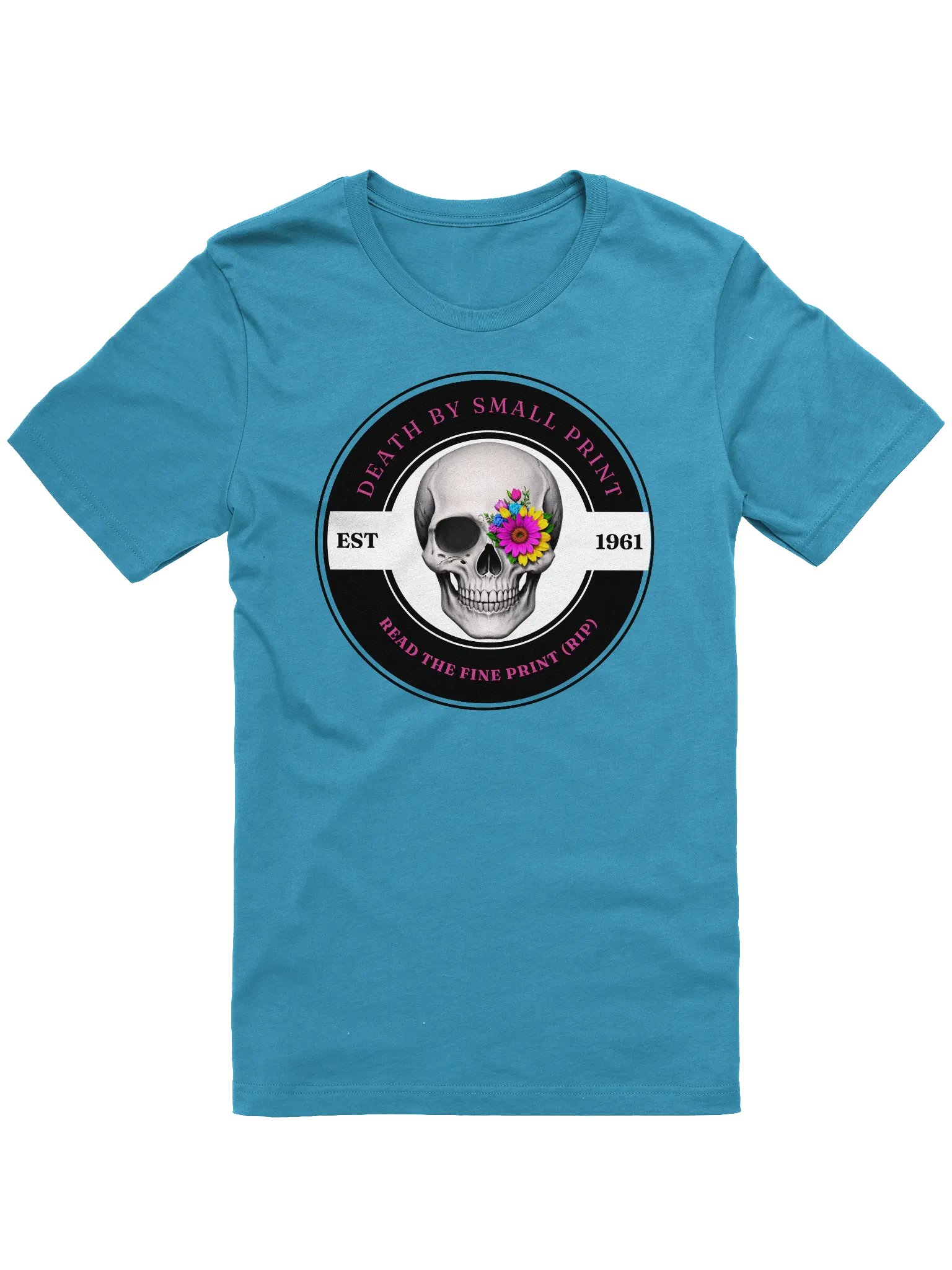 Death by Small Print - Read the Fine Print (RIP) T-shirt product image (3)