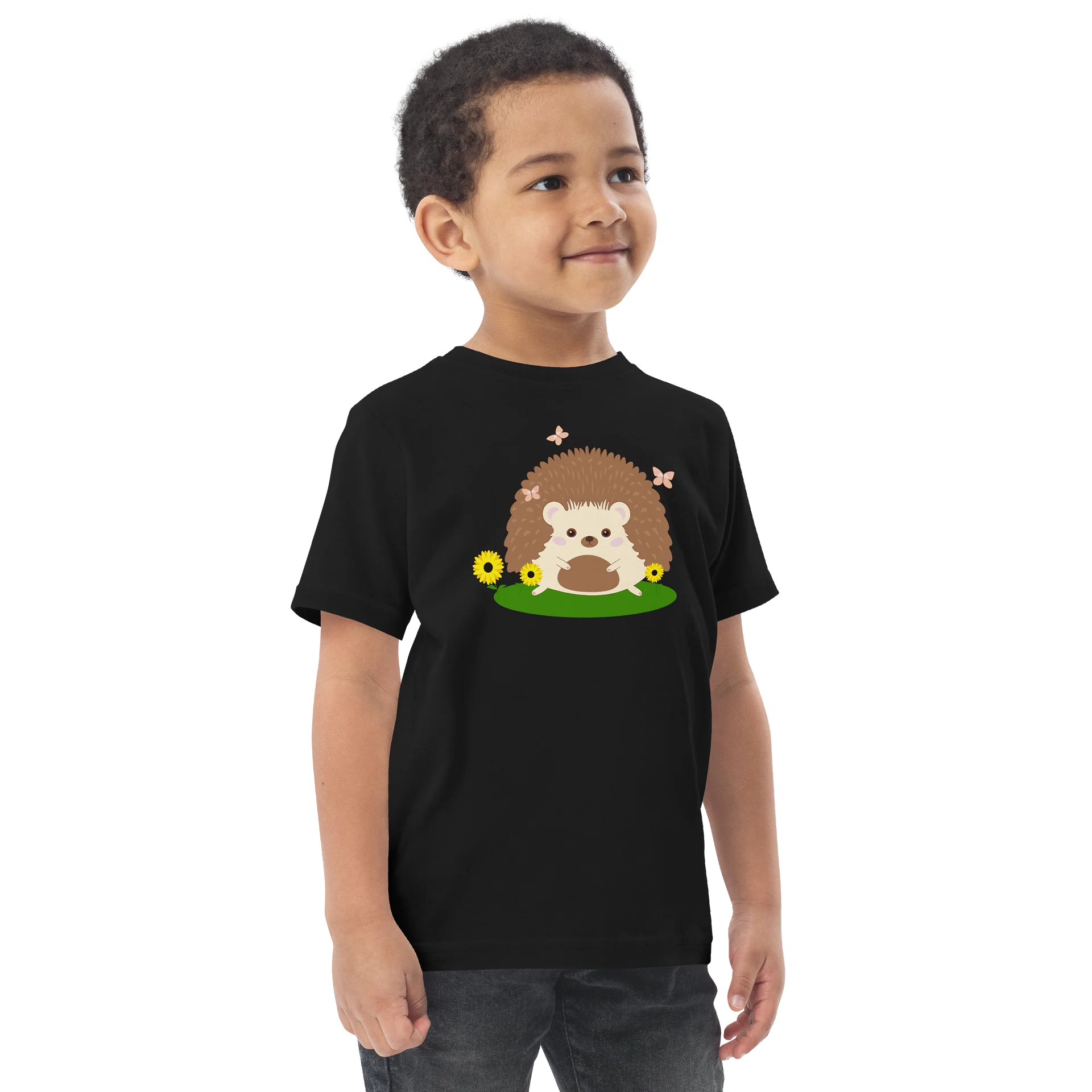 Soft Paws & Petals Hedgehog Toddler Jersey T-Shirt product image (2)