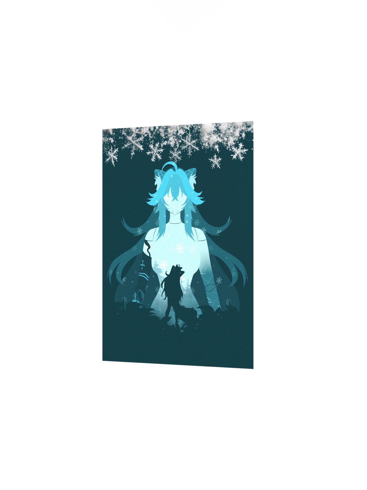 Goddess Silhouette Art Poster product image (12)